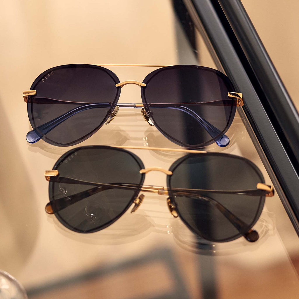 LENOX - GOLD POLARIZED SUNGLASSES