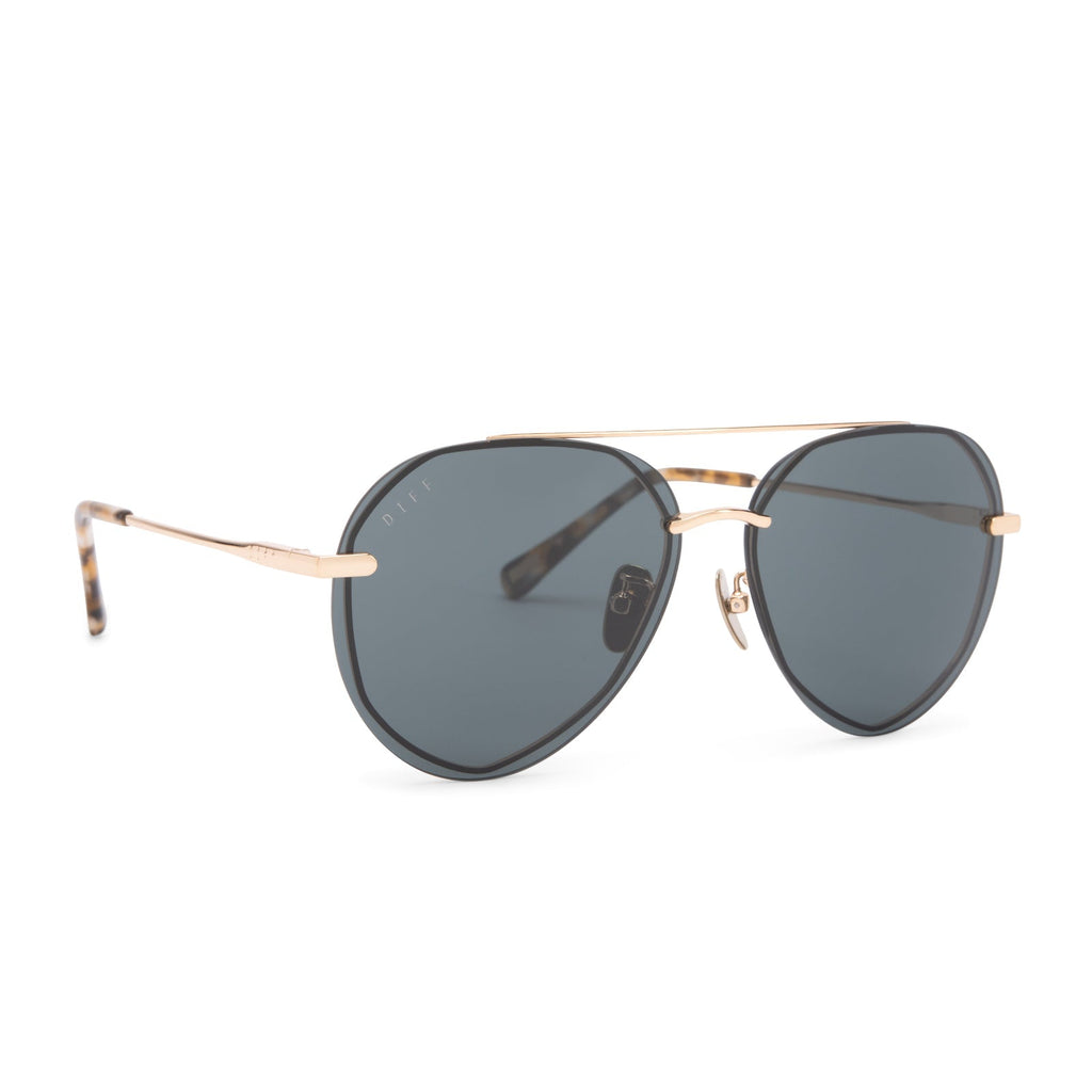 LENOX - GOLD POLARIZED SUNGLASSES