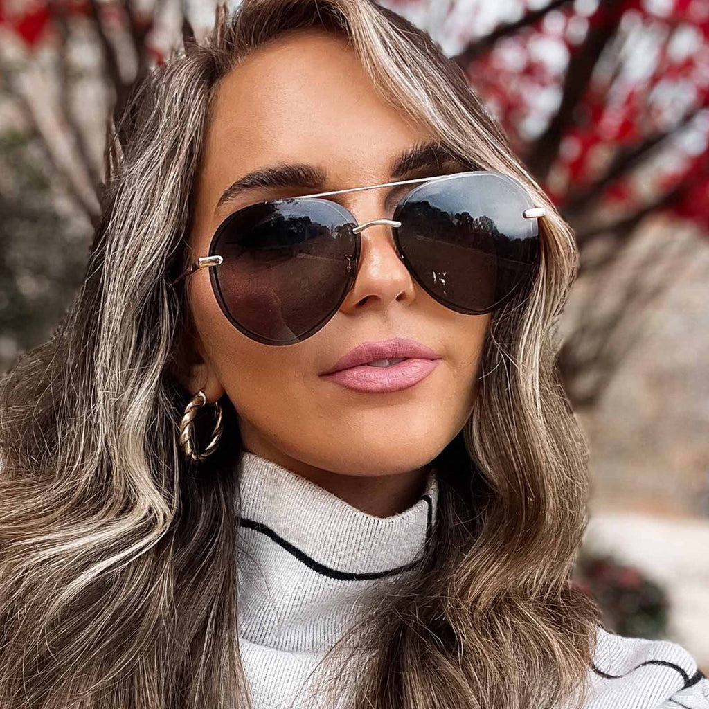 LENOX - GOLD POLARIZED SUNGLASSES