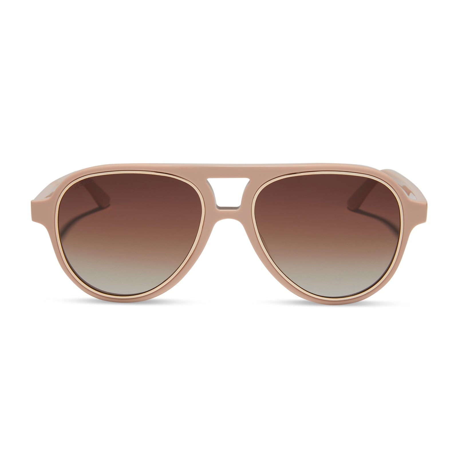 PLA - NUDE + BROWN GRADIENT + POLARIZED SUNGLASSES