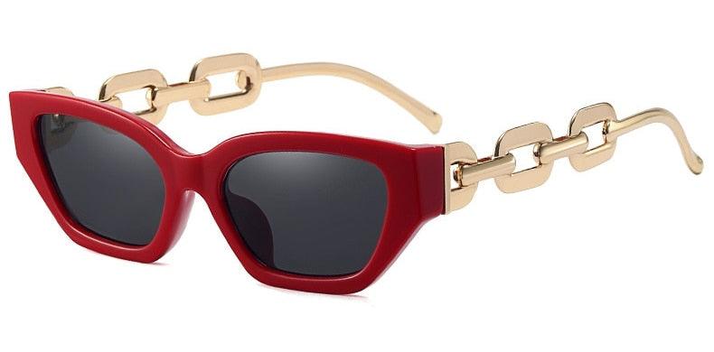Riley Metal Chain Sunglasses