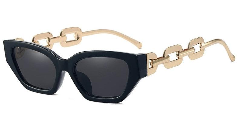 Riley Metal Chain Sunglasses