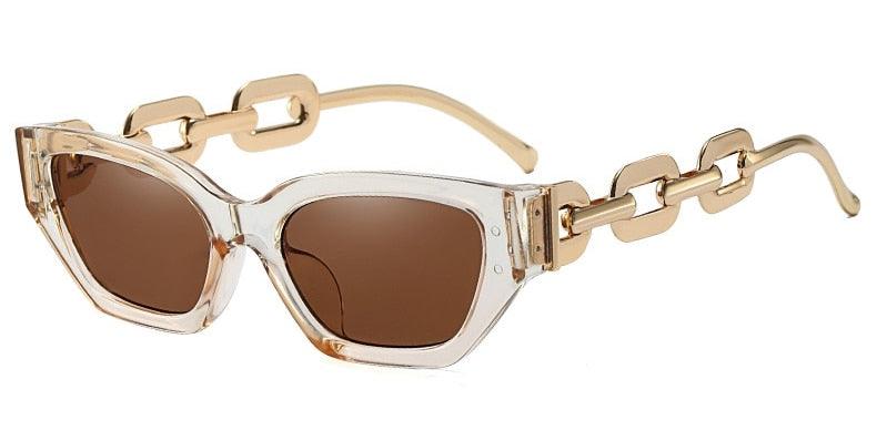 Riley Metal Chain Sunglasses