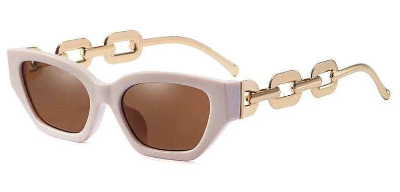 Riley Metal Chain Sunglasses