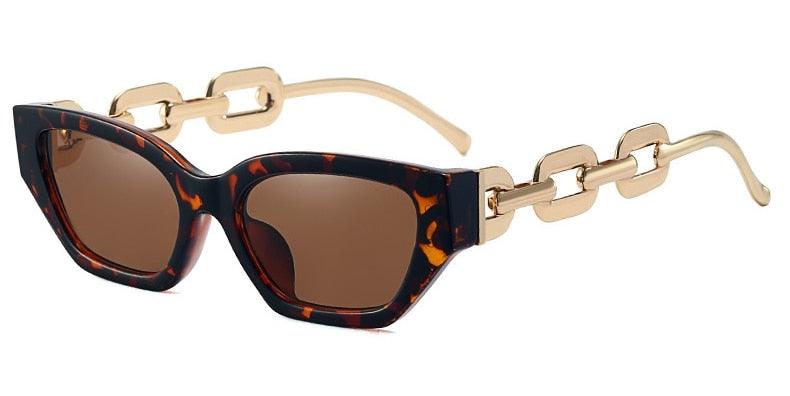 Riley Metal Chain Sunglasses