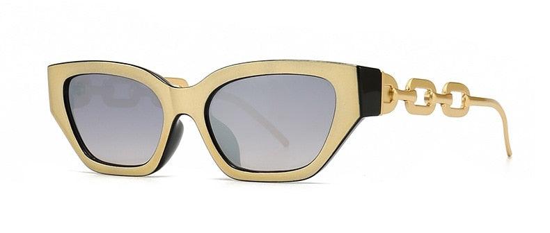 Riley Metal Chain Sunglasses